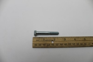 Genie Lift Part # 01.0001.0206GT | SCREW,HHC,M8-1.25 X 55MM,DIN 931, 8.8, ZINC, EA