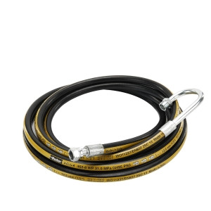 Genie Lift Part # 04.0605.1042GT - HOSE R2 X 1/2 6010 FD 13/16"-16 180° FITTING M.24X1,5, EA