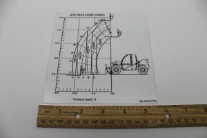 Genie Lift Part # 09.4618.0783GT - DECAL, EA