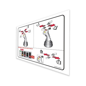 Genie Lift Part # 09.4618.0819GT - DECAL, EA