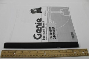 Genie Lift Part # 1000189GT - MANUAL,OP,GS68RT,ANSI/CSA/AUS*, EA