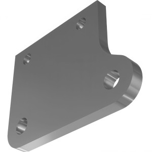 Genie Lift Part # 100947GT - PLATE, NRW PIVOT RT, REAR, EA