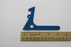 Genie Lift Part # 100986GT - PLATE,BATT. TRAY LATCH HANDLE, EA