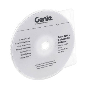 Genie Lift Part # 101436GT - CD,SOFTWARE,ALC,IC BOOMS, EA