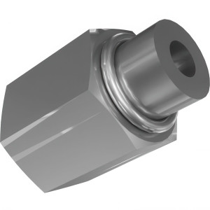 Genie Lift Part # 101628GT - ADAPTER,1/4 FNPT X 1/2-20 UNF, EA