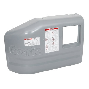 Genie Lift Part # 101859GT - COVER ASSY W/WRD DECALS,RH DC*, EA