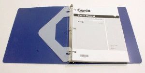 Genie Lift Part # 102499GT - MANUAL,PARTS,Z60/34***, EA