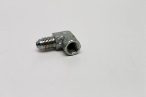 Genie Lift Part # 102729GT - ELBOW,90D,1/8 NPT X #4 JIC, EA