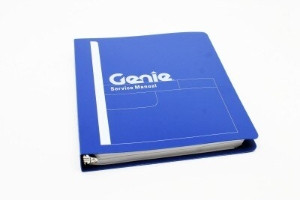Genie Lift Part # 107846GT - MANUAL,SERVICE,Z45/25 IC***, EA
