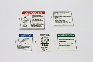 Genie Lift Part # 114020GT - DECAL KIT,Z45 DC & BI,WORDS, EA