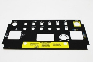 Genie Lift Part # 114133GT - DECAL,PLATFORM CONTROL PANEL, EA