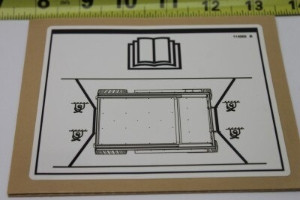 Genie Lift Part # 114202GT - DECAL,LABEL,TRANSPORT TIE 68, EA