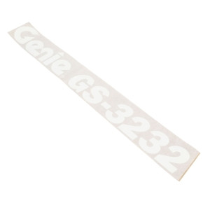 Genie Lift Part # 114324GT - DECAL,COSMETIC-GENIE GS-3232, EA