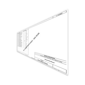 Genie Lift Part # 114380GT - DECAL KIT-WORD-GS30,GS32,GS46, EA