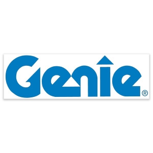 Genie Lift Part # 114470GT - DECAL,COSMETIC,GENIE LOGO,BLUE, EA