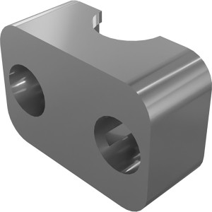 Genie Lift Part # 117310GT - CLAMP HALF SET,SINGLE,5/8"TUBE, EA