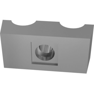 Genie Lift Part # 117776GT - CLAMP HALF SET,TWIN,3/4"TUBE, EA