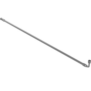 Genie Lift Part # 121787-13291GT - HOSE ASSY, 1/4, 90L FEM, STR FEM, 132.91"NOM, EA