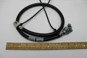 Genie Lift Part # 122058GT - BATTERY CABLE,1/0 GA,BLK 30", EA