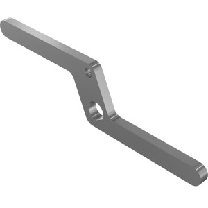 Genie Lift Part # 123378GT - PLATE,QA LOCK SPRING LEVER, EA