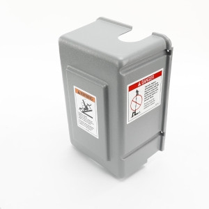 Genie Lift Part # 124649GT - COVER MOTOR W/WORDS AWP/IWP, EA