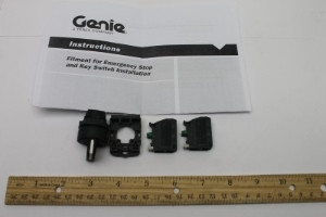 Genie Lift Part # 124975GT - KIT,BLACK SELECTOR SWITCH, EA