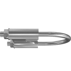 Genie Lift Part # 130608GT - EXHAUST CLAMP,SADDLE STYLE,2.5, EA