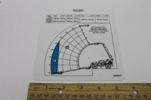 Genie Lift Part # 130706GT - CARD,LOAD RNG,844 QA TB, EA