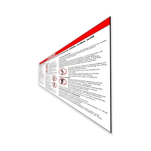 Genie Lift Part # 133014GT - DECAL,GENERAL SAFETY,RUNABOUT*, EA