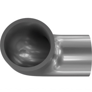 Genie Lift Part # 139455GT - ELBOW,AIR INTAKE,RUBBER, EA