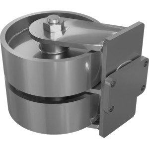 Genie Lift Part # 17634GT - CASTER, DUAL-PNEU.SW.LOCK, 4X10, EA