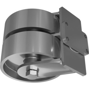 Genie Lift Part # 17634GT - CASTER, DUAL-PNEU.SW.LOCK, 4X10, EA