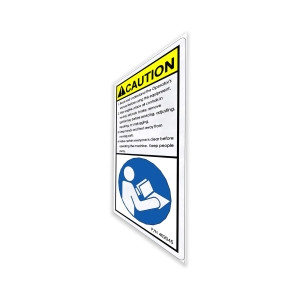 Genie Lift Part # 226943GT - DECAL,CAUTION,READ INST, EA