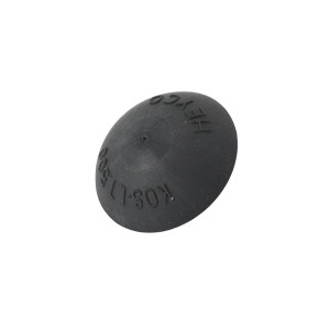 Genie Lift Part # 229567GT - PLUG,SANTOPRENE .5 BLACK DOME, EA