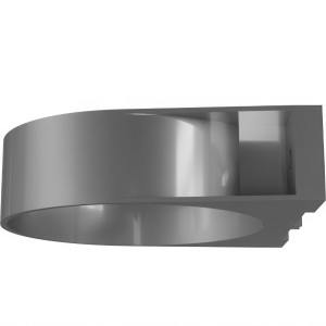 Genie Lift Part # 231333GT - BRACKET, AIR CLEANER, KUBOTA D1105, EA