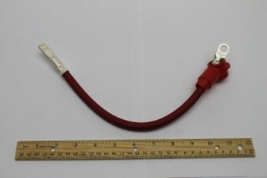 Genie Lift Part # 232576GT - CABLE ASSY,BATT, 12" RED, EA