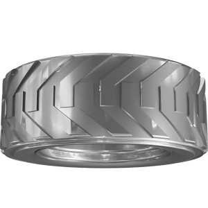 Genie Lift Part # 233566GT - TIRE & WHEEL ASSY,  RH, EA