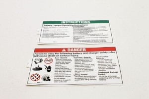 Genie Lift Part # 233939GT - DECAL KIT,2646 COMP,WORD,ANSI, EA