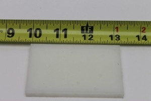 Genie Lift Part # 235683GT - SHIM 5/16 X 2 X 3-3/16 PLASTIC, EA