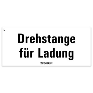 Genie Lift Part # 27842GRGT - DECAL, LOADING PIVOT, GERMAN, EA