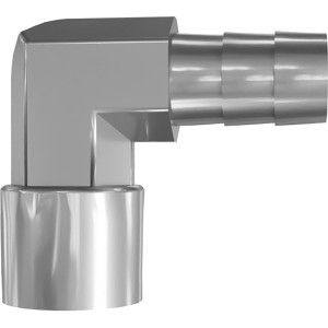Genie Lift Part # 27904GT - HOSE END,BARBED,RIGID,90DEG6-6, EA