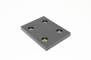 Genie Lift Part # 30139GT - WEAR PAD,6.5 X 5 X.625 W/NUTS, EA