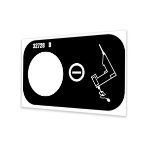Genie Lift Part # 32728GT - DECAL,OPTION GENERATOR***, EA