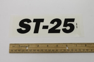 Genie Lift Part # 32928GT - DECAL,MODEL HEIGHT,ST25, EA