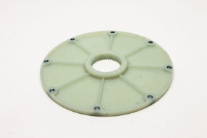 Genie Lift Part # 33023GT - FLYWHEEL FLANGE,SAE 8/12.375**, EA