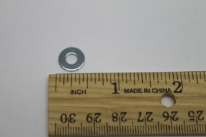 Genie Lift Part # 35461GT - WASHER, FLAT, MS, #8, Y, EA