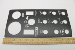 Genie Lift Part # 35585GT - DECAL,GROUND CONTROL PANEL**, EA