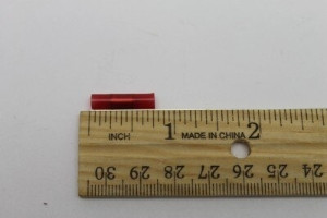 Genie Lift Part # 36899GT - TERMINAL, PARALLEL SPLICE, INSULATED, 22-18 AWG, TIN, 0.180 OD, PANDUIT, LOOSE, EA