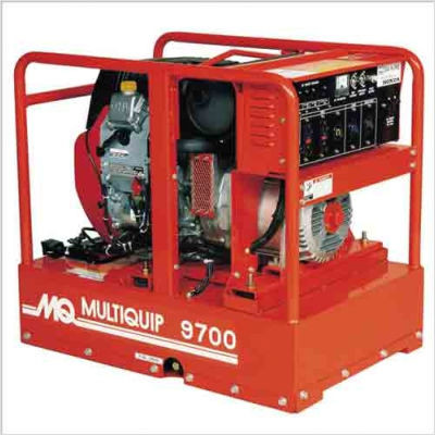 Multiquip GA97HEA Portable Generator - 9.7kW, 120/240V, Honda