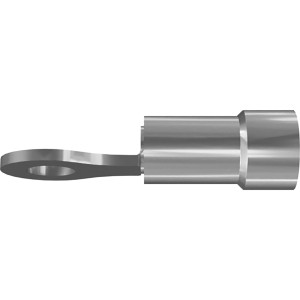 Genie Lift Part # 38686GT - TERMINAL, RING, #6, 22-18 AWG, TIN, 0.150 OD, PANDUIT, LOOSE, EA